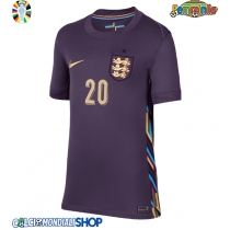 Maglie da calcio Inghilterra Jarrod Bowen #20 Seconda Maglia Femminile Europei 2024 Manica Corta